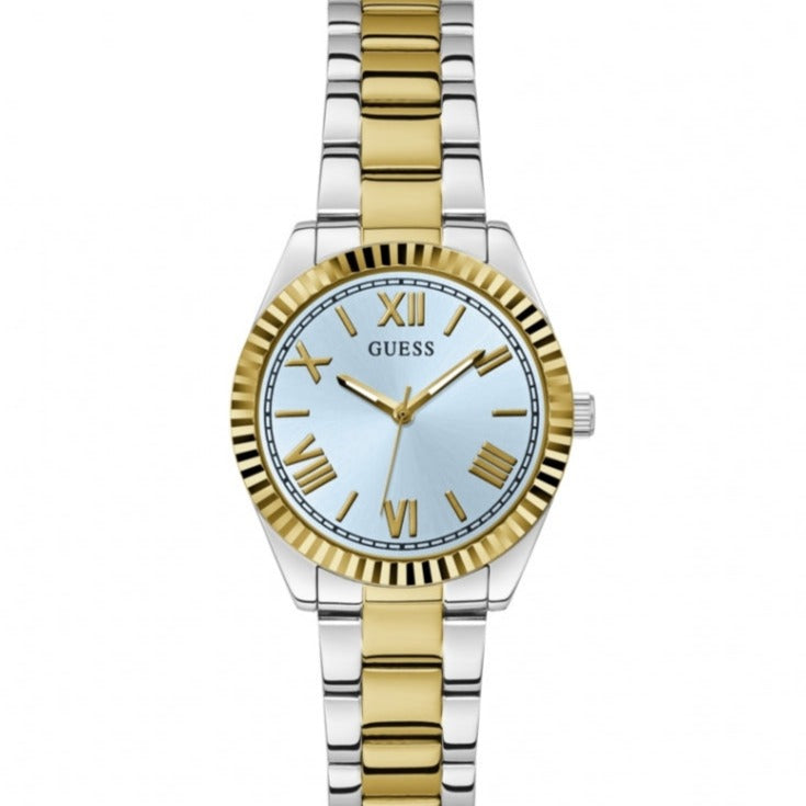 Reloj Guess Mini Luna bicolor esfera mini con numeros romanos GW0687L4 Complementos Tabu