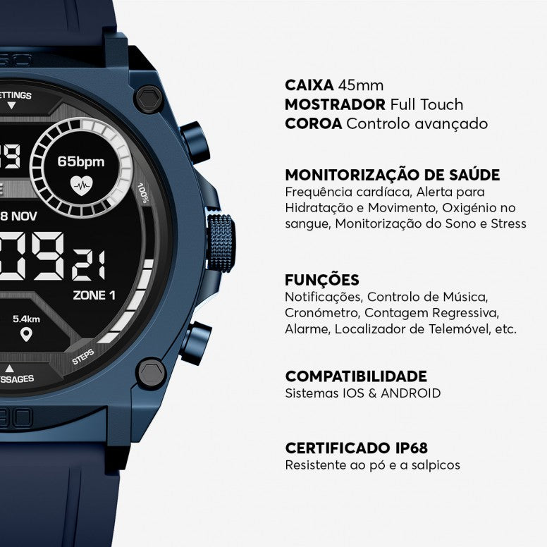 Reloj POLICE inteligente azul My.Avatar PEIUN0000103