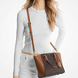 Bolso bandolera MICHAEL KORS convertible de cuero con logotipo  y logotipo 32F4GTBC1B