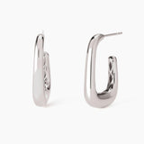 Pendientes Mabina 563833 aro rectangular