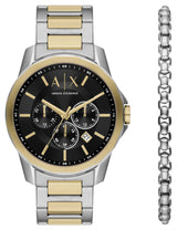 Set de reloj y pulsera Armani Exchange AX7148SET para hombre