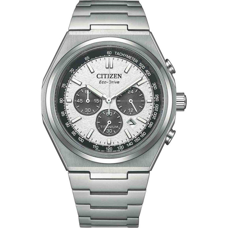 Reloj Citizen Sport CA4610-85A Cronógrafo de titanio alimentado por energía solar con fecha