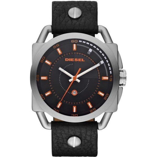 Reloj Diesel Descender DZ1578 con correa de piel para hombre