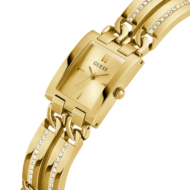 Reloj Guess Mod Id Dorado Analógico Mujer GW0668L2