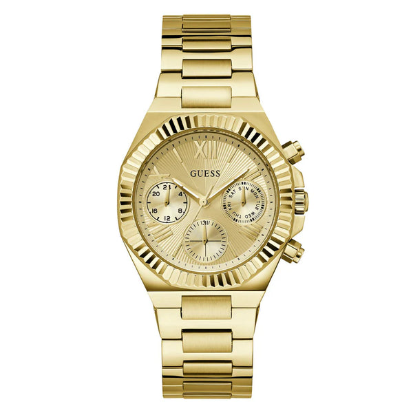 Reloj GUESS GW0769L2  analógico de cuarzo con esfera de oro (mujer)