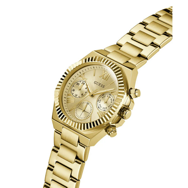 Reloj GUESS GW0769L2  analógico de cuarzo con esfera de oro (mujer)