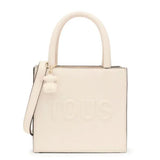 Mini Bolso TOUS Cube Brenda Beige 2002106601