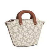 Bolso capazo TOUS pequeño S kaos icon Beige-multi 2002127801