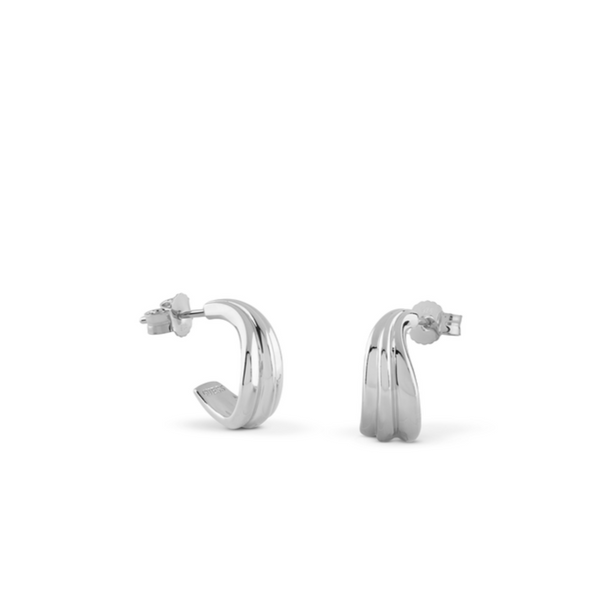 Pendientes Guess Fluid JSBE04414JWRHT-U de plata