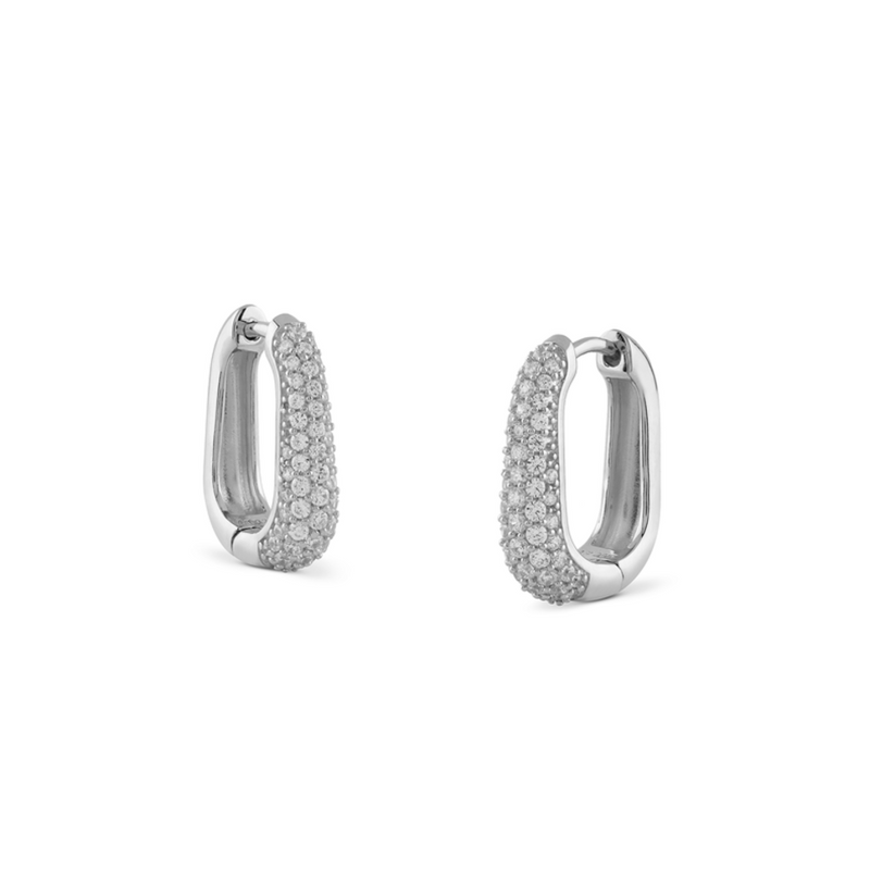 Pendientes Guess Nuances JSBE04502JWRHT-U de plata