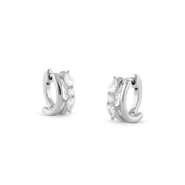 Pendientes Guess Nuances JSBE04520JWRHT-U de plata