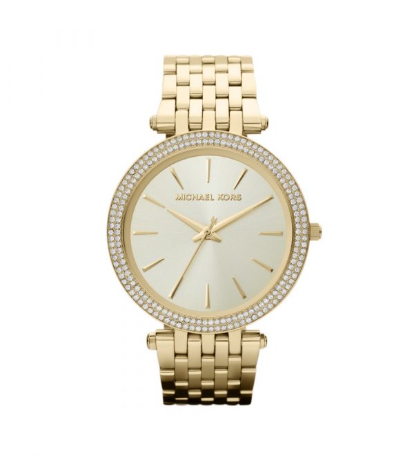 Reloj Michael Kors Darci Dorado Analógico MK3191