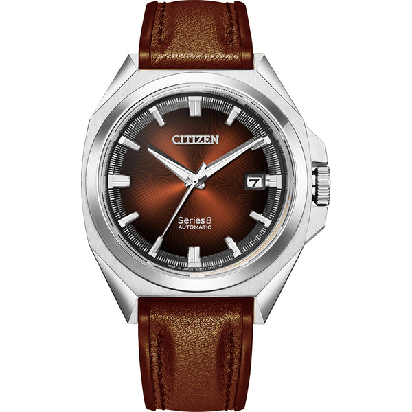 Reloj Citizen Serie 8 Collection Edición Limitada NB6011-11W correa piel para hombre