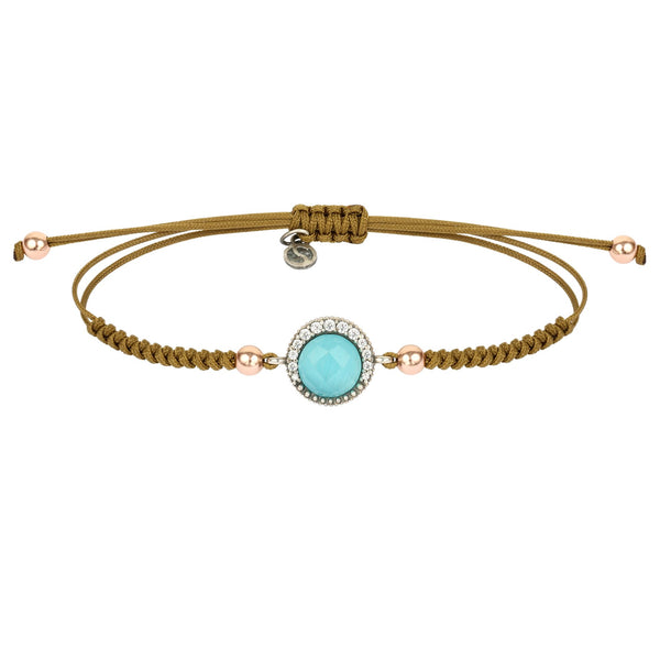 Pulsera Sunfield Zinnia ópalo azul PU064780/49