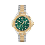 Reloj de Cuarzo Philipp Plein Chrono Royal, PVD Oro, Verde, 46 mm, PWPRA0324