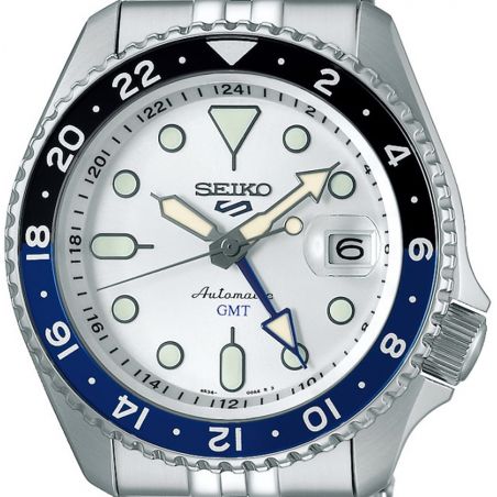 Reloj Seiko 5 Sports GMT automático SSK033K1