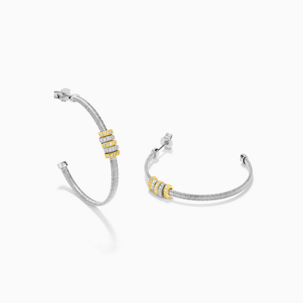 Pendientes Secrecy SPIRAL Plata SYE10014