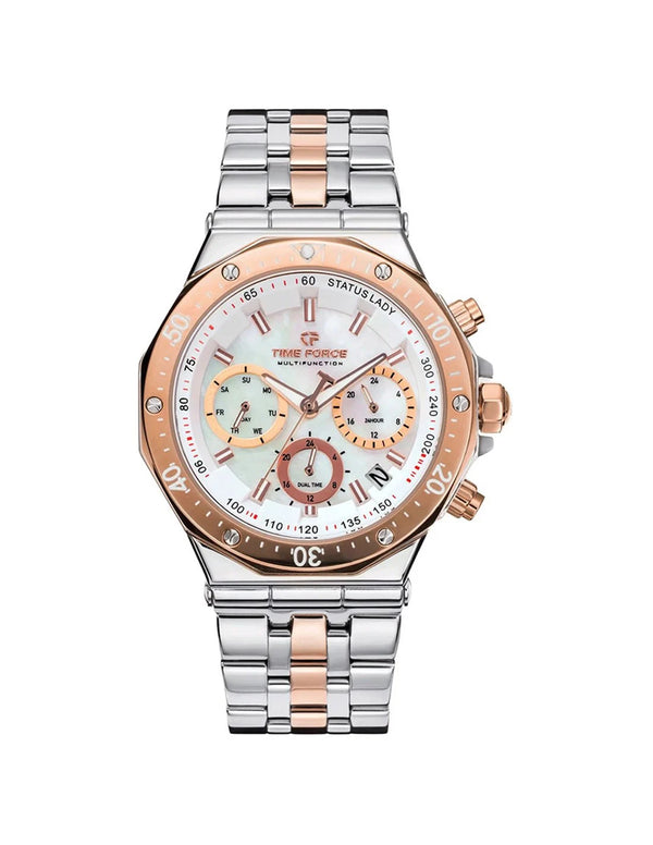 Reloj Time Force TF5025LAR-N02M Status Chrono Lady