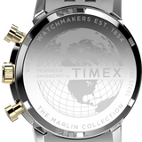 Reloj de pulsera de acero inoxidable  TIMEX  Marlin® Cronógrafo Taquimetro 40mm TW2W60100