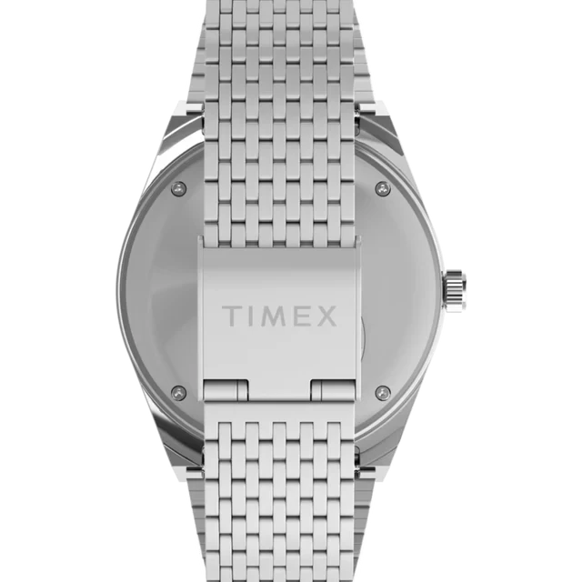 Reloj de pulsera de acero inoxidable Q TIMEX® Falcon Eye 38mm TW2W62400