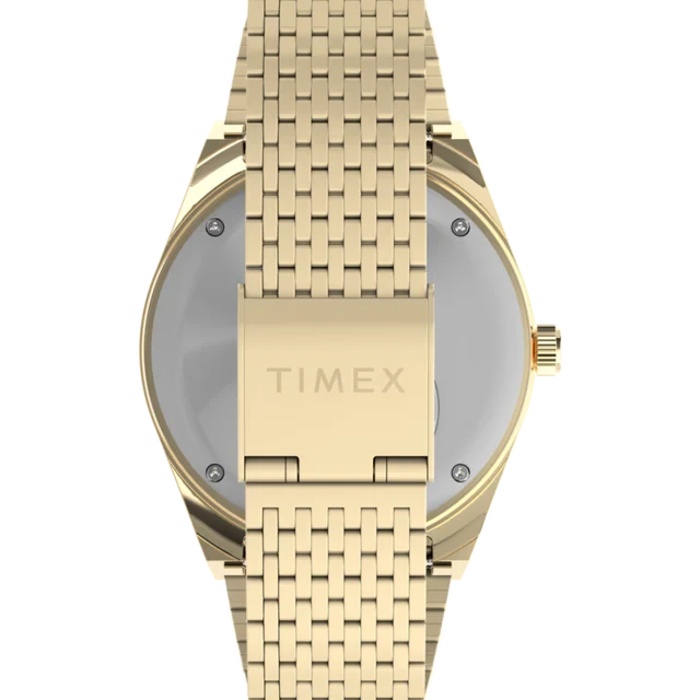 Reloj de pulsera de acero inoxidable Q TIMEX ® Falcon Eye 38mm TW2W62500