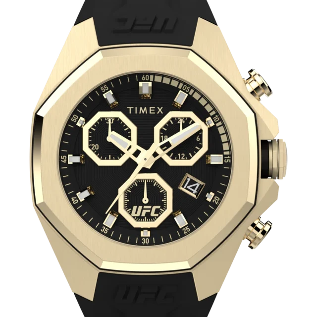 Reloj TIMEX UFC Pro Chronograph con correa de silicona de 45 mm TW2W69800