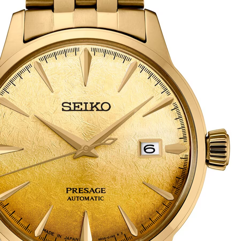 Reloj Presage Cocktail USA EU Beer Julep Seiko SRPK46J1