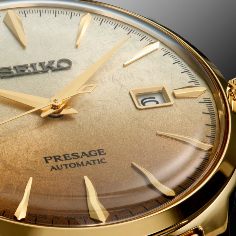 Reloj Presage Cocktail USA EU Beer Julep Seiko SRPK46J1