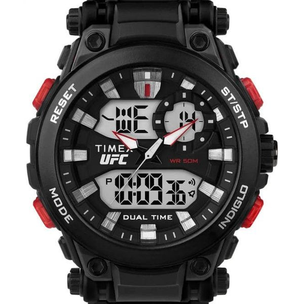 Reloj TIMEX UFC Impact 50mm con correa de resina TW5M52800