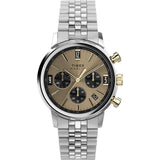 Reloj de pulsera de acero inoxidable  TIMEX  Marlin® Cronógrafo Taquimetro 40mm TW2W60100