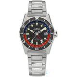 Reloj de pulsera de acero inoxidable TIMEX Deepwater Reef 200 GMT 41mm TW2W95300