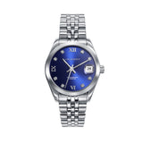 Reloj VICEROY CHIC 42414-33 Reloj de Mujer Viceroy Chic, tres agujas con calendario,caja y brazalete en acero, esfera de color azul con piedras en los indices, y agujas en color plata